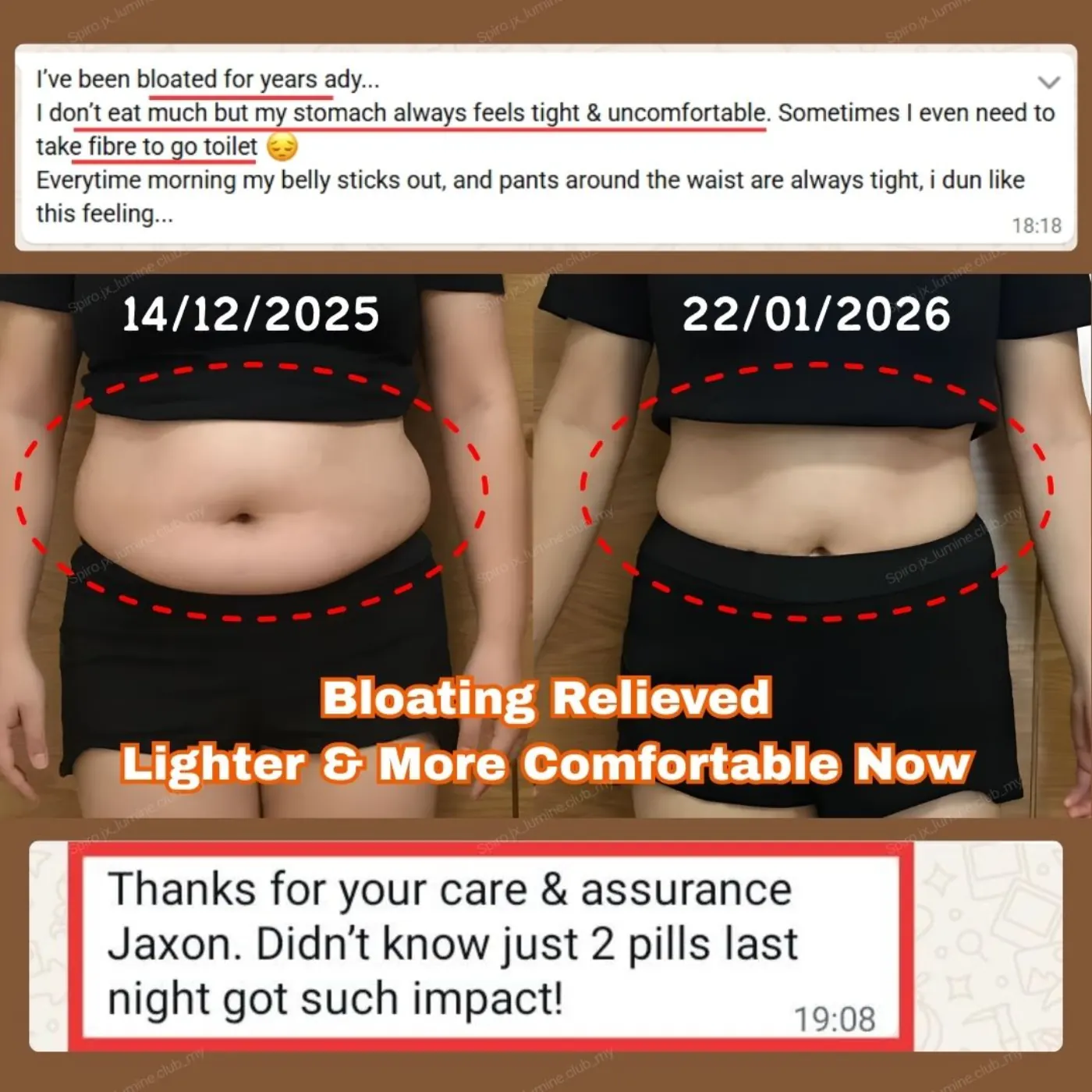 Customer WhatsApp testimonial 2