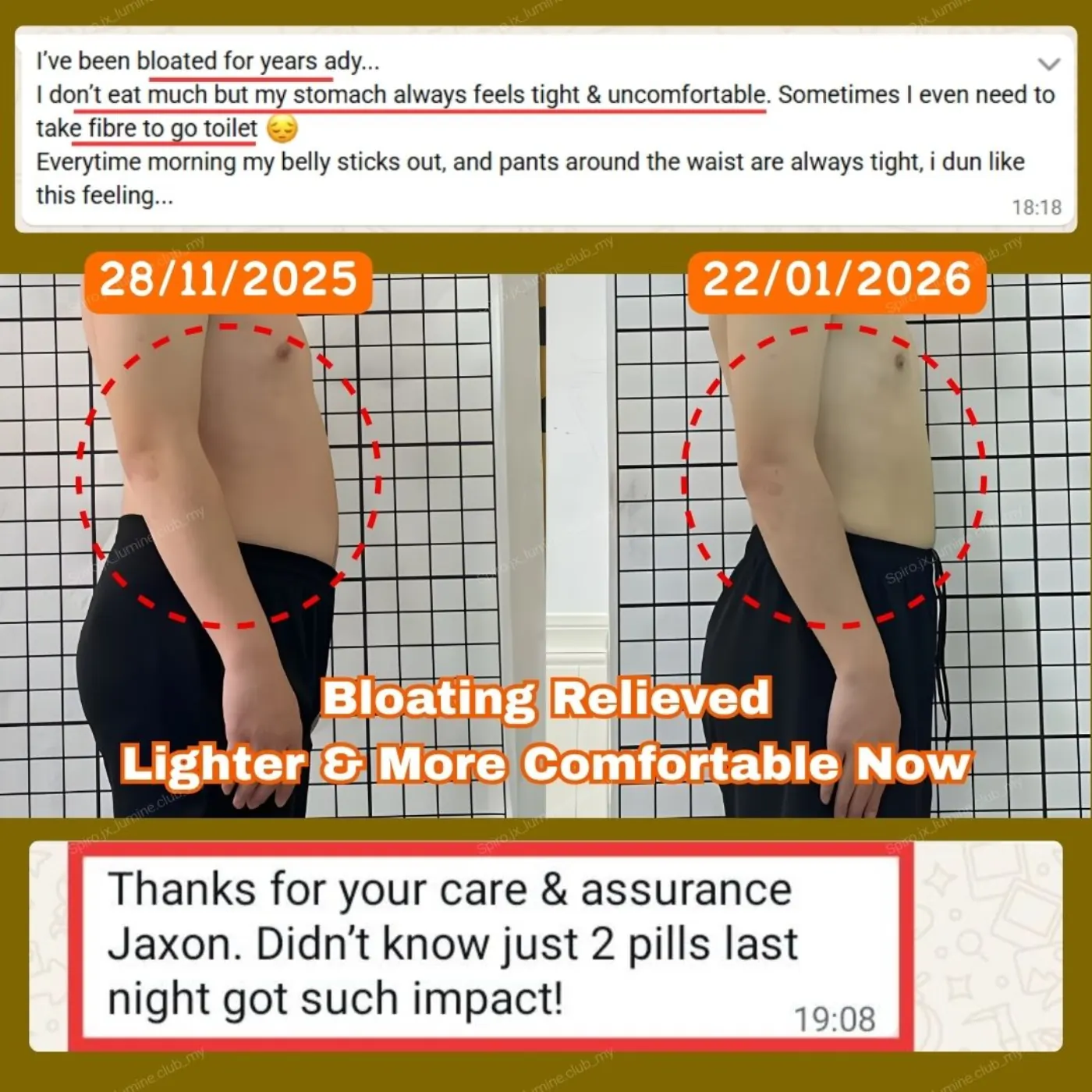Customer WhatsApp testimonial 5