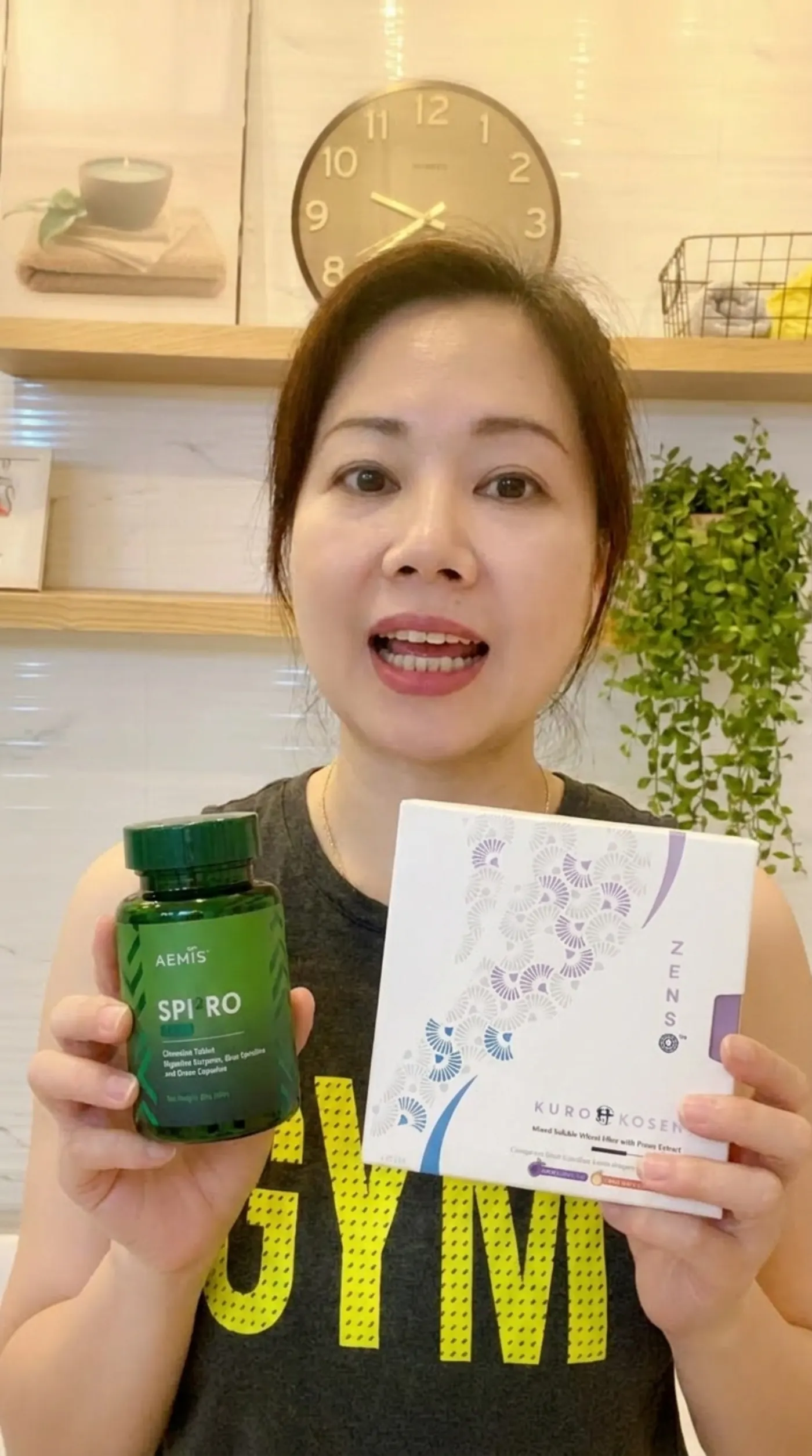 Fiona Chan with Spiro Plus