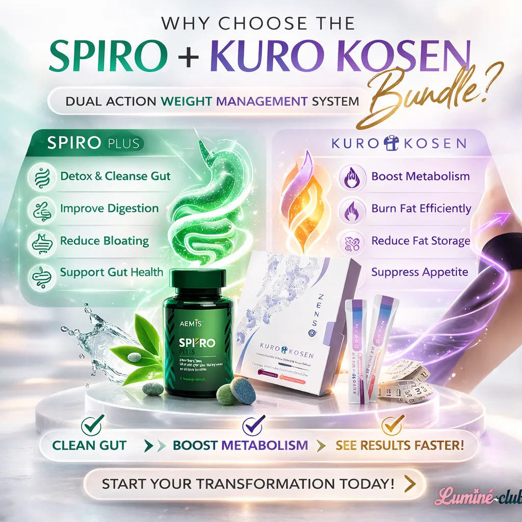 Why choose the Spiro plus Kuro Kosen bundle, dual action system