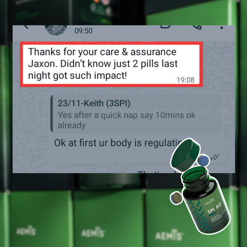 Customer feedback screenshot